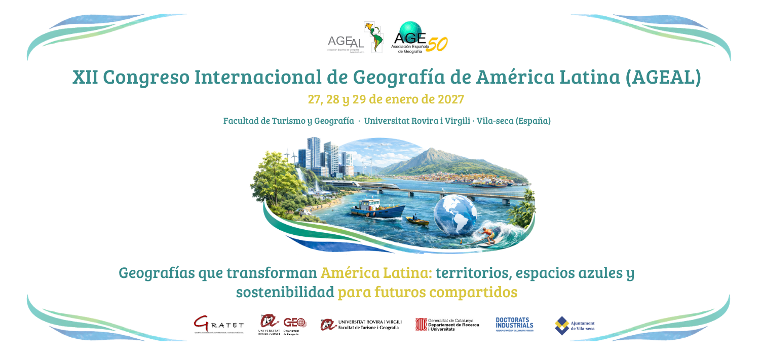XII Congreso Internacional de Geografí­a de América Latina - 1